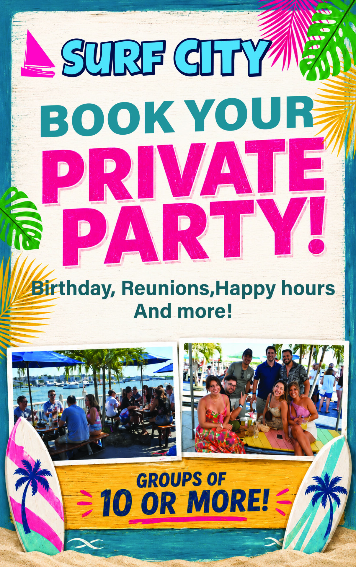 Book Your Private Party